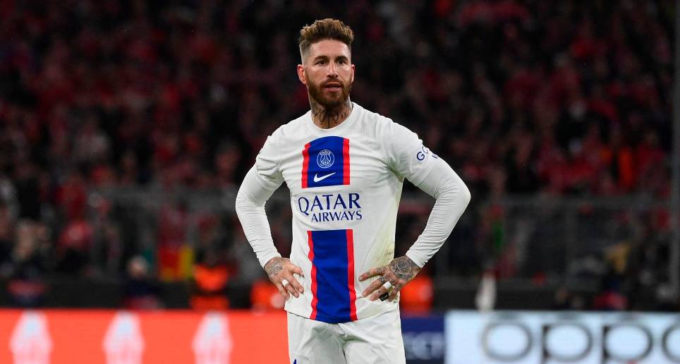 El español Sergio Ramos no seguirá en el PSG. FOTO AFP