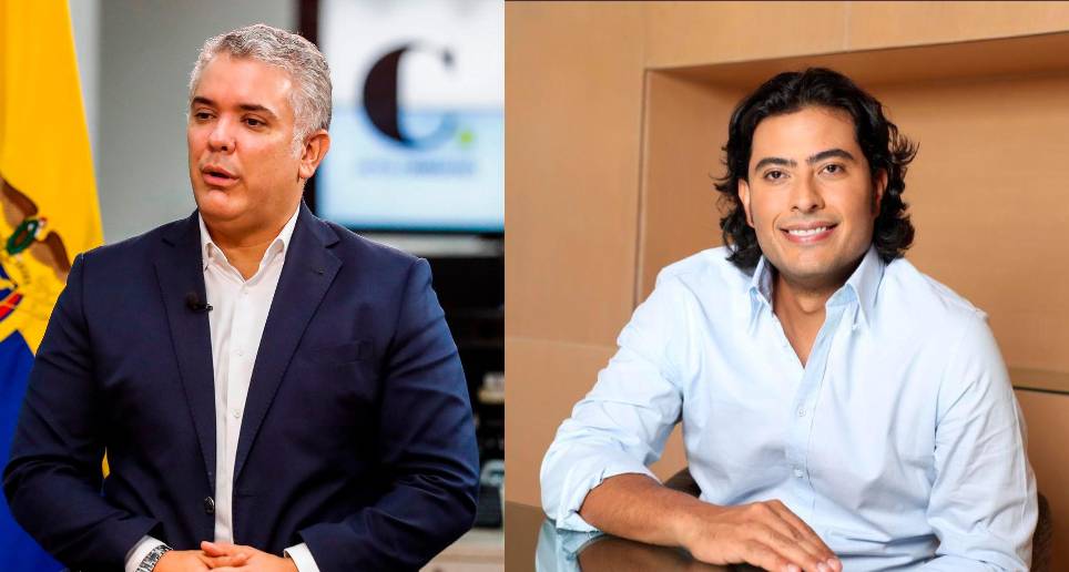 Iván Duque calificó como “grave” las acusaciones de Nicolás Petro. FOTO JULIO CÉSAR HERRERA Y CORTESÍA 