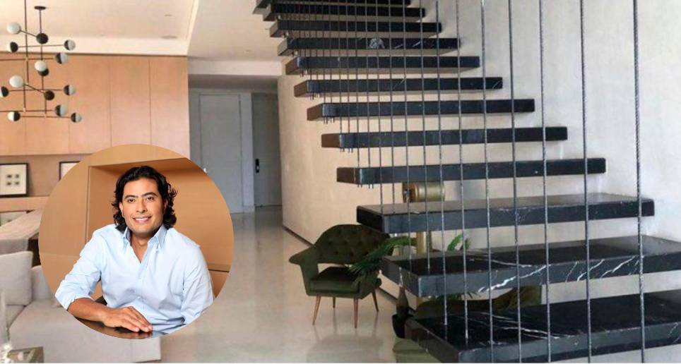 El apartamento consta de 330 metros cuadrados de construcción y 170 más de terraza. FOTO COLPRENSA