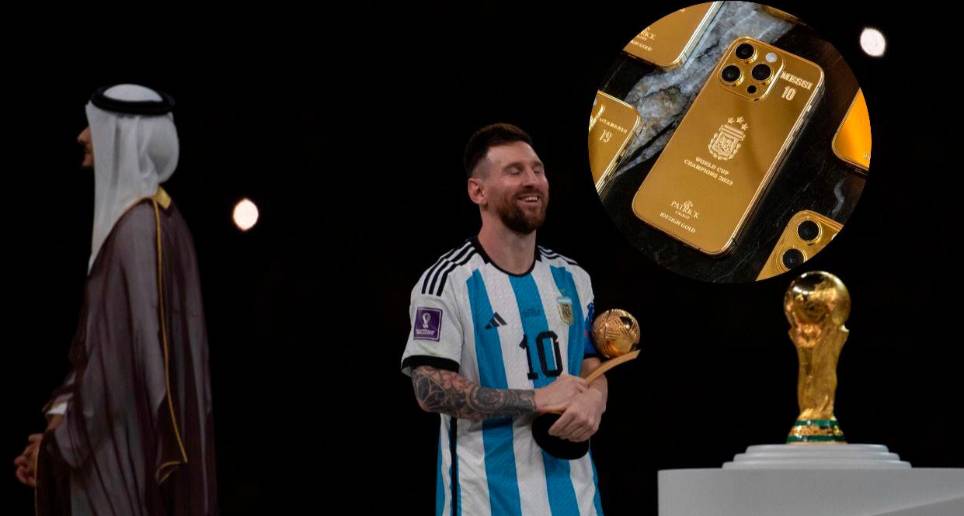 Lionel Messi podrá entregarles los celulares a sus compañeros de selección argentina en la fecha Fifa que habrá a finales de marzo. FOTO Juan Sánchez