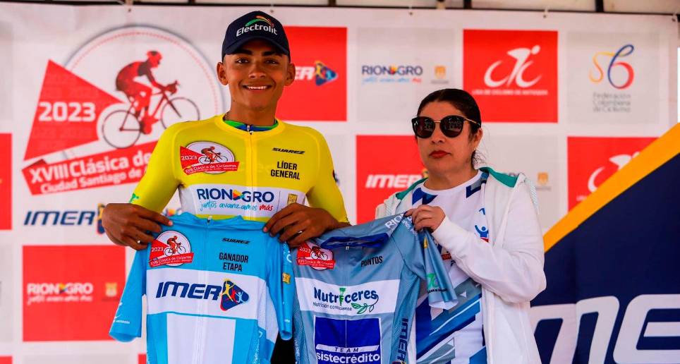 Cristian Vélez, promesa del ciclismo de Antioquia y Colombia. FOTO CORTESÍA CICLISTA