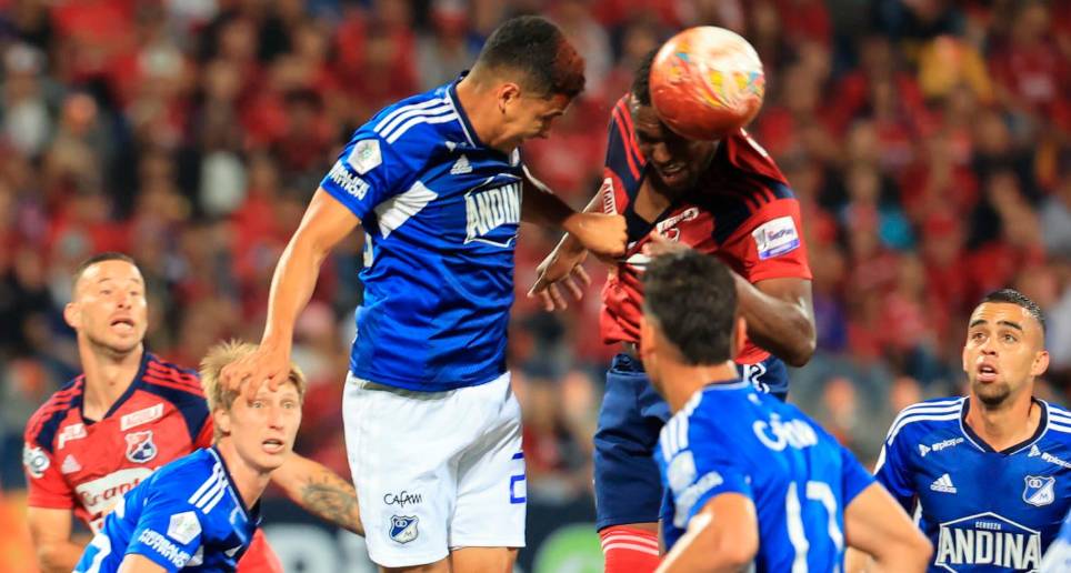 DIM recibe a Millonarios en el Atanasio. FOTO MANUEL SALDARRIAGA