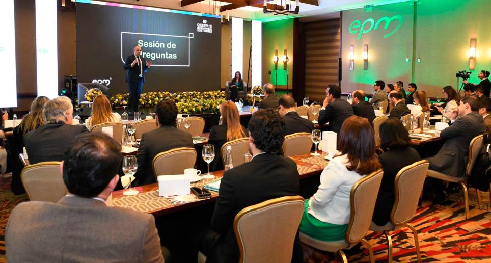 EPM presentó sus resultados a marzo de este año. FOTO cortesía