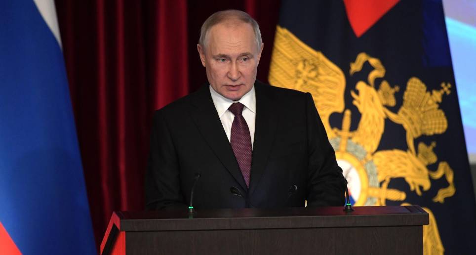 Según la CPI, los delitos de los que se acusa al presidente de Rusia ocurrieron al menos desde el 24 de febrero de 2022 en el “territorio ocupado de Ucrania”. FOTO: EFE