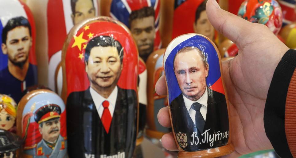 Xi Jinping llegó hoy a Moscú para una visita de tres días. FOTO: EFE