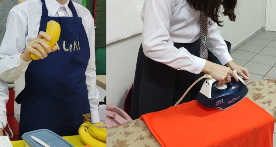 La institución comparte fotos y videos de los procesos de aprendizaje de estas habilidades. FOTOS Facebook colegio Sembrador Ciudad Este