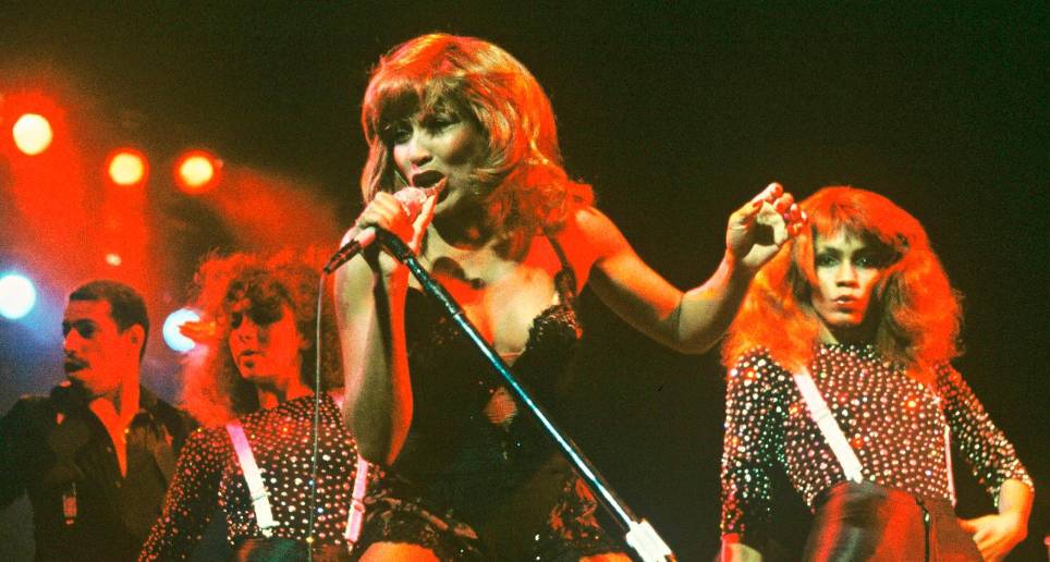 Tina Turner era fuerza pura en el escenario. FOTO Getty