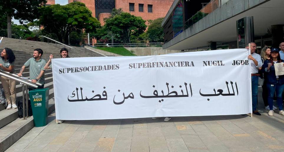 Los empleados nuevamente mostraron su apoyo a los accionistas y a los dirigentes. FOTO: CORTESÍA