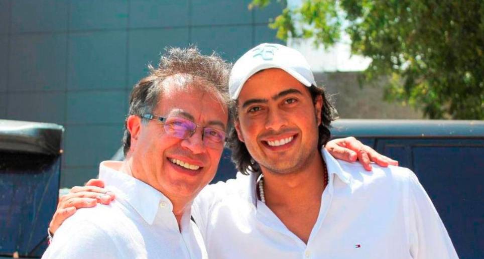 El presidente de la República, Gustavo Petro, cuando estalló el escándalo, le pidió a la Fiscalía investigar a su hijo mayor, Nicolás Petro. FOTO cortesía