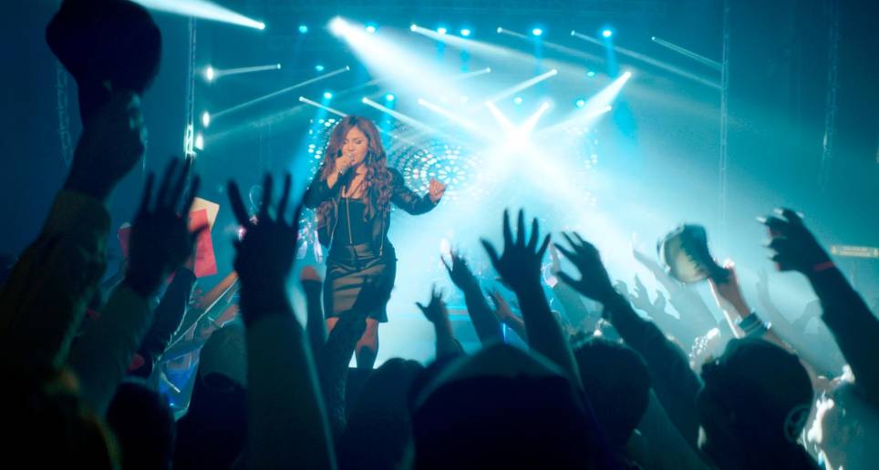 Fotograma de “Jenni”, título provisional de este biopic autorizado sobre Jenni Rivera. Foto: Cortesía ViX