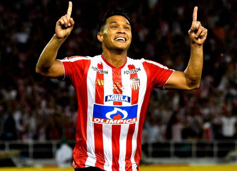 Teófilo Gutiérrez ha jugado 592 partidos en toda su carrera convirtiendo 212 goles. FOTO GETTY 