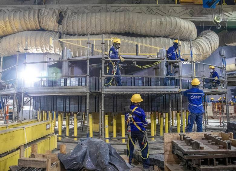 Según EPM, los trabajos de montaje y de obras civiles en las dos primeras unidades se completaron. La empresa se enfoca en las pruebas de ambas unidades. FOTO Juan Antonio Sánchez