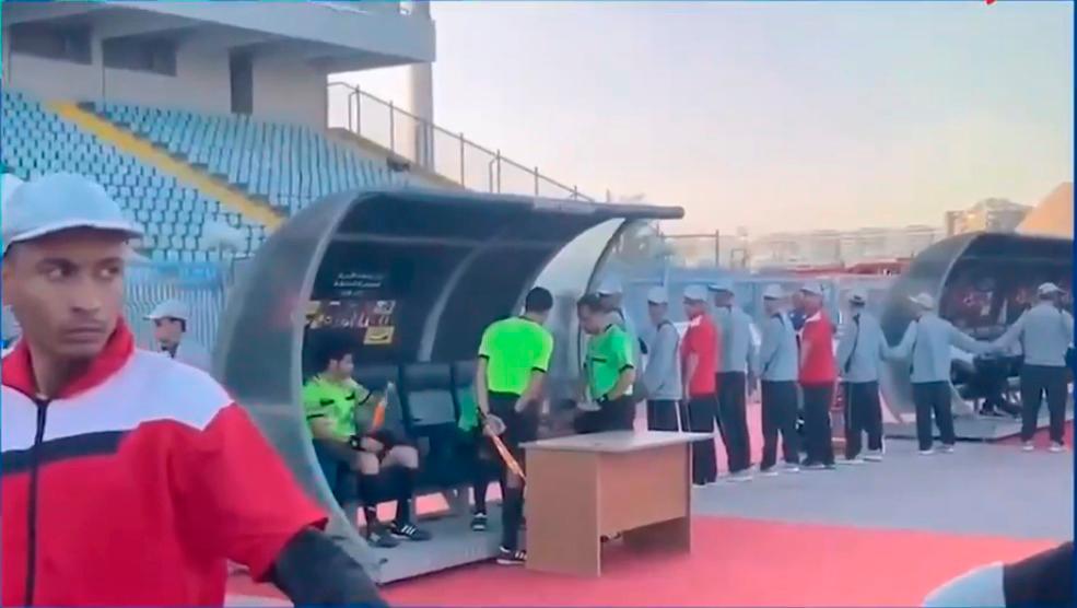 El juez tardó 15 minutos para resolver la jugada. FOTO CAPTURA DE PANTALLA 