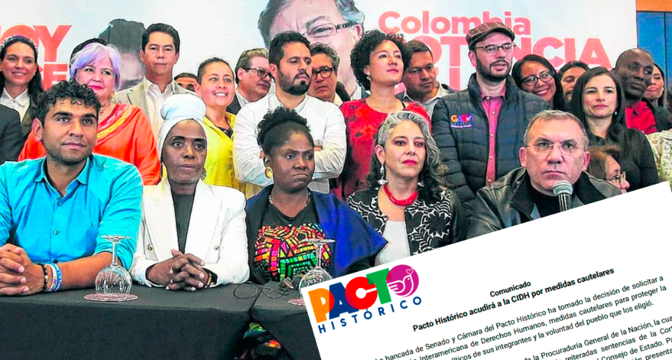 La bancada del Pacto Histórico solicitará individual y colectivamente medidas cuautelares a la CIDH. FOTO: COLPRENSA
