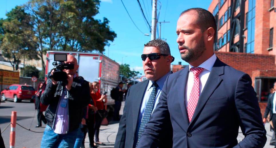 Diego Cadena está en juicio por soborno a testigos y fraude procesal. FOTO: Colprensa 