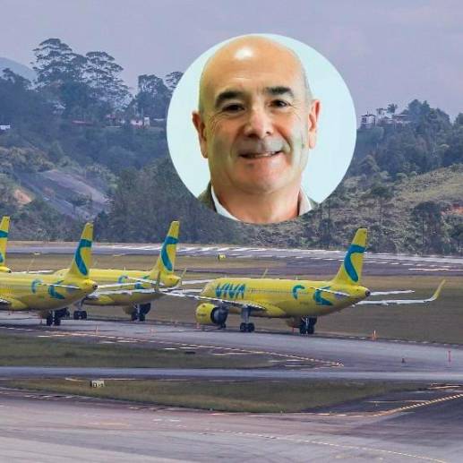 Sergio París, director de la Aerocivil, se refirió a la crisis desatada por el cese de Viva. FOTO CARLOS VELÁSQUEZ