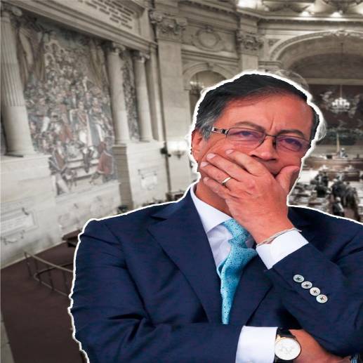 El Congreso decidió frenar las reformas sociales de Petro. FOTO: Colprensa
