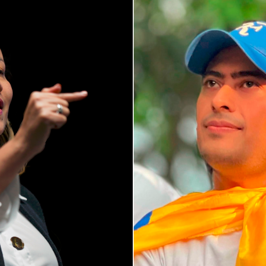 La ministra de Salud, Carolina Corcho, negó haberle entregado contratos al hijo del presidente, Nicolás Petro. FOTO: COLPRENSA 