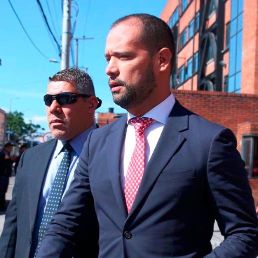 Diego Cadena está en juicio por soborno a testigos y fraude procesal. FOTO: Colprensa 