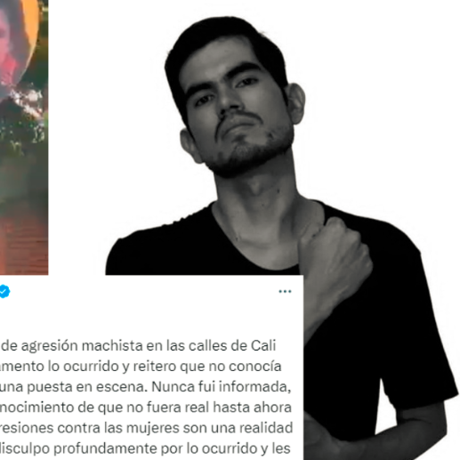 La precandidata a la Alcaldía de Cali reconoció que se trató de una puesta en escena de la que, según ella, nunca fue informada. FOTO: CORTESÍA