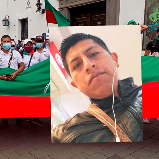 Wilson Bomba Piamba fue asesinado a tiros. Era líder indígena del norte del Cauca y concejal de Caldono. FOTO: COLPRENSA 
