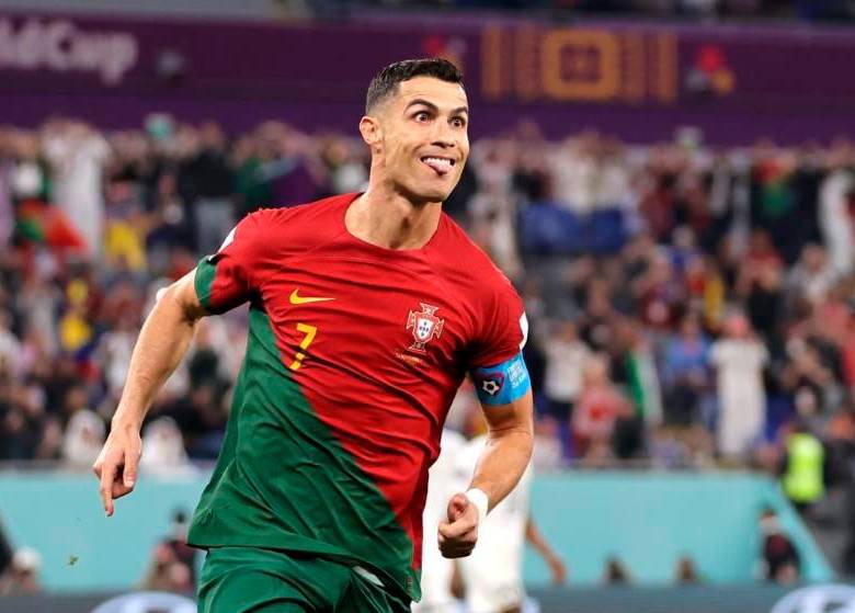 Cristiano Ronaldo sería compañero de David Ospina en el Al-Nasrr de Arabia Saudita. Foto Getty