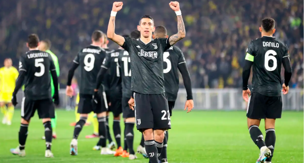 “El fideo” lleva cuatro goles en sus dos últimos partidos en la Vecchia Signora. FOTO EFE