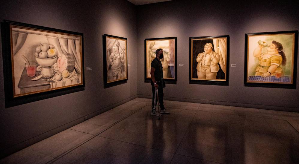 Botero ha hecho una carrera con disciplina y ha logrado que su estilo sea reconocible en el mundo. Foto: Archivo.