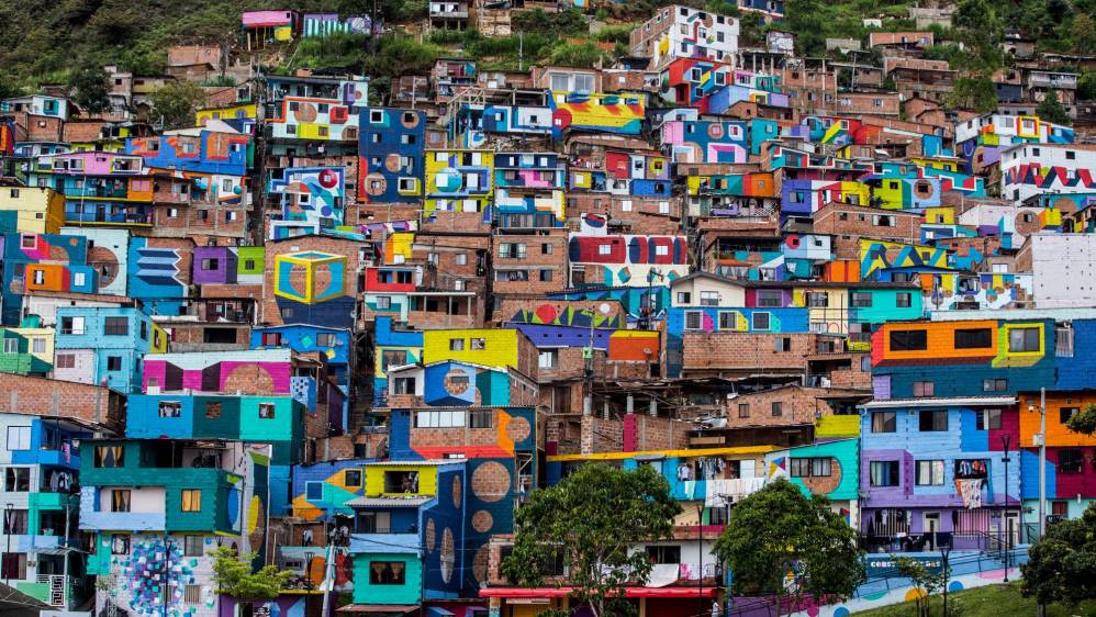El proyecto avanzó en tres fases y aportará al desarrollo integral de esta comuna, mejorando el paisaje, promoviendo la convivencia y entregando a Medellín un nuevo destino turístico y cultural para recorrer y disfrutar. Foto: Julio César Herrera