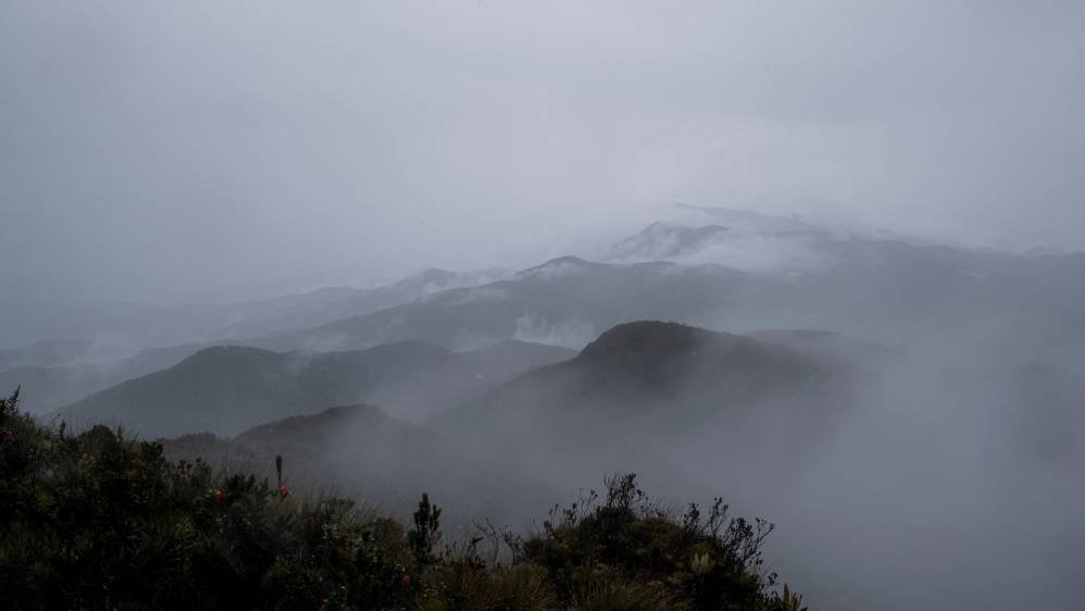 El páramo de Sonsón lo conforman varias montañas que llegan más allá de los 3.000 msnm Foto: Esteban Vanegas