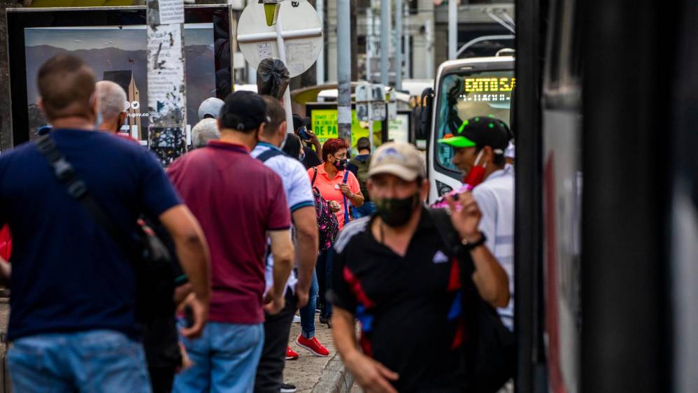 Los contrastes de un fin de semana con toque de queda de Medellín