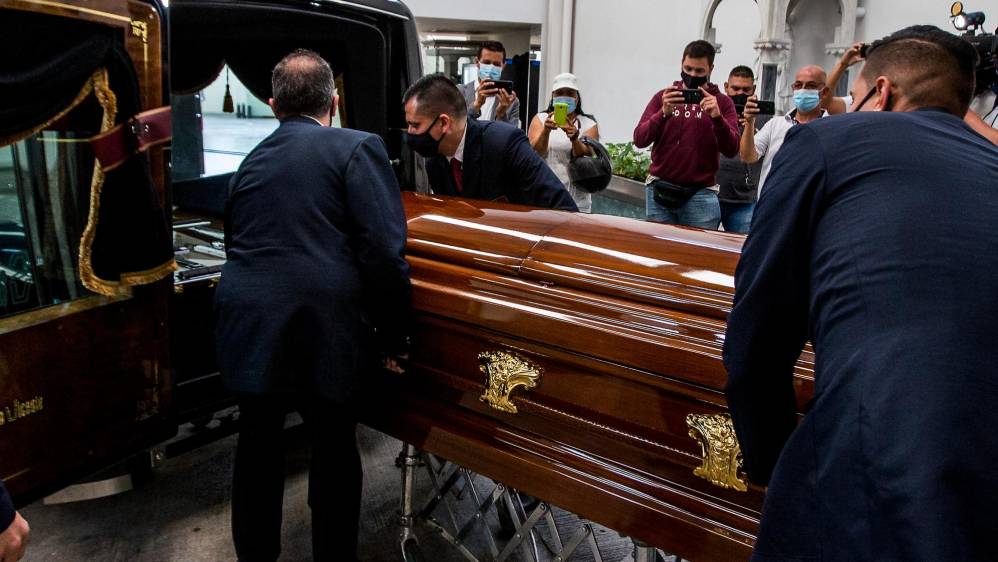 Jorge Oñate había permanecido hospitalizado por 40 días, primero en la clínica Cardiovascular del Cesar y luego en el hospital Pablo Tobón Uribe de Medellín. Foto Julio César Herrera