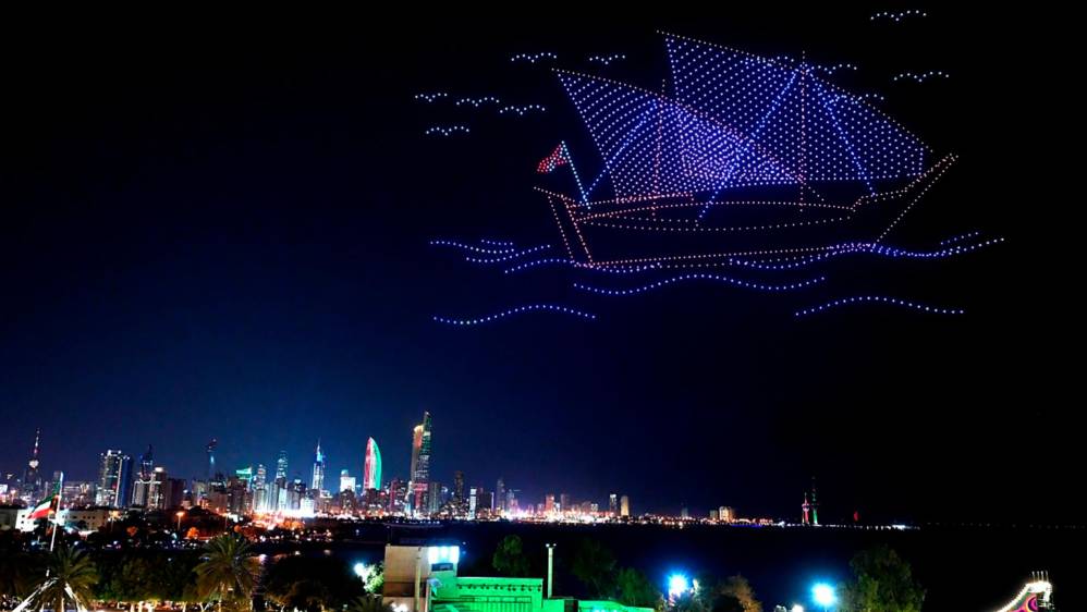 El evento fue organizado como parte del espíritu de celebración que se apodera de la nación en febrero y contó con una gran asistencia de público. FOTO: GETTY