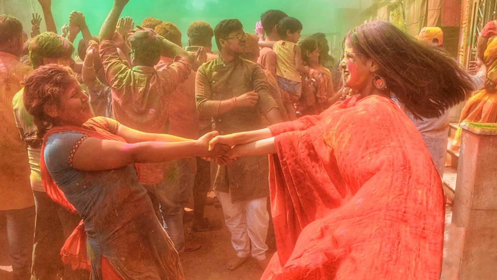 La fiesta es la más colorida de este país y está considerada la fiesta religiosa más divertida de la India, uniendo a hombres, mujeres, ricos y humildes. Foto: Getty 