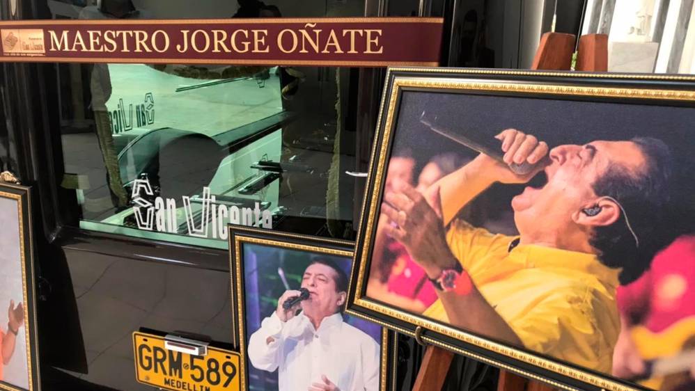Jorge Oñate es considerado uno de los mejores cantantes de música vallenata. Foto Julio César Herrera