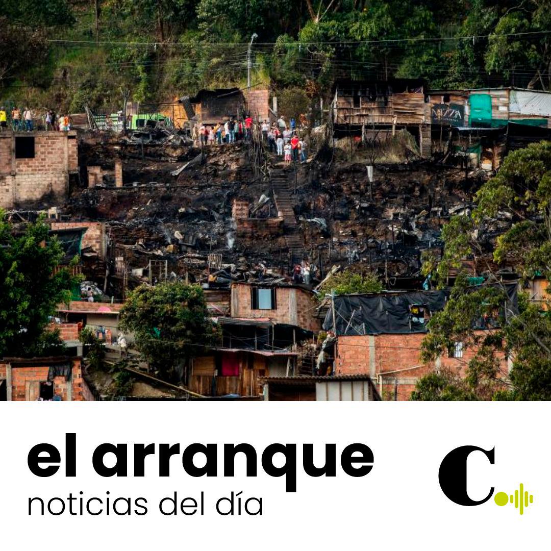 Desolación: lo que quedó del incendio en Vallejuelos