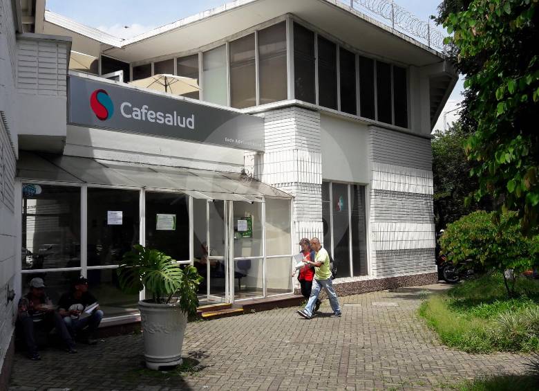 Cafesalud dejará de existir este lunes como EPS y será reemplazada por Prestasalud desde este martes, 1 de agosto. FOTO MAURICIO PALACIO. 