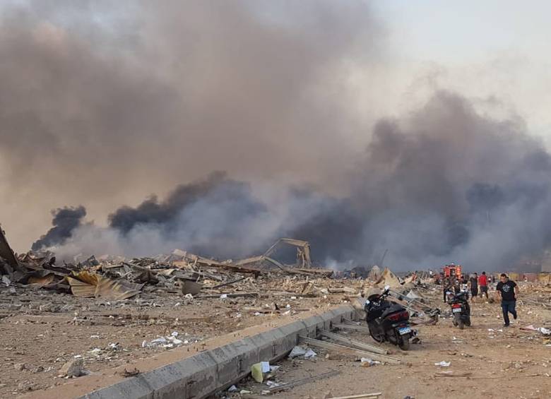 Explosiones en Beirut dejan más de 75 muertos y 3.000 heridos