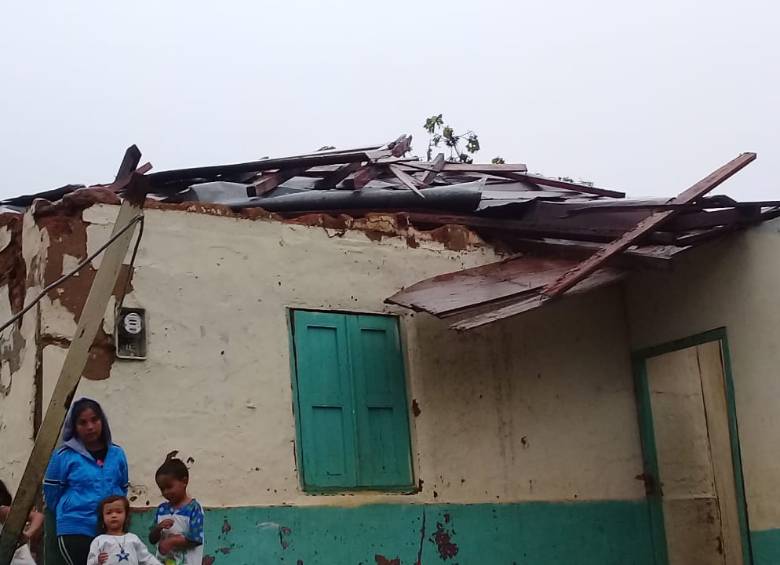Estragos del invierno en cuatro municipios de Antioquia