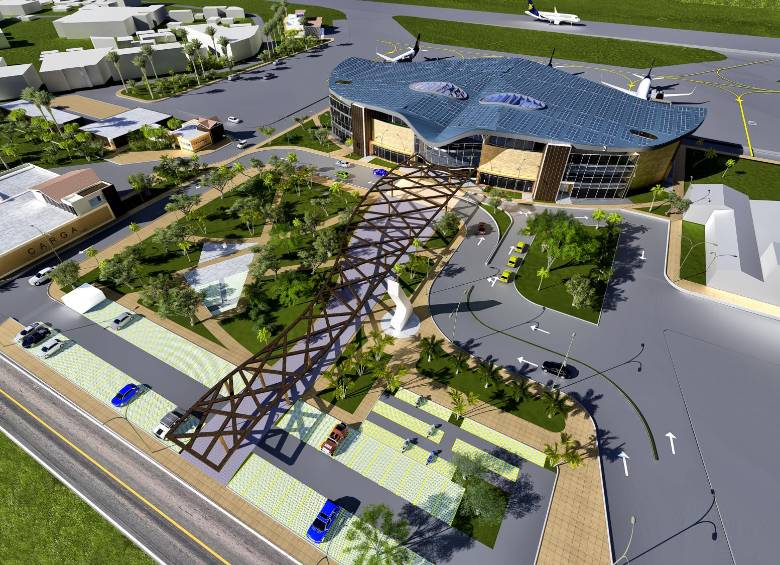 En el caso del aeropuerto de la Isla de San Andrés se tiene prevista la reconstrucción de la terminal de pasajeros. FOTO COLPRENSA