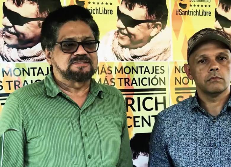 Imagen de archivo de Iván Márquez y el “Paisa”. FOTO: COLPRENSA
