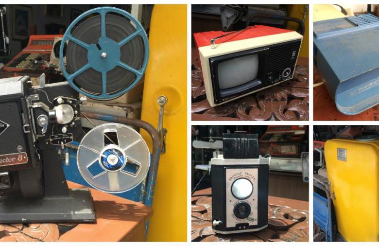 Aparatos tecnológicos retro que se pueden comprar en el centro de Medellín.