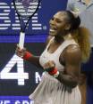 Serena Williams venció a la rusa Margarita Gasparyan y consiguió el pase a la tercera ronda del US Open. FOTO EFE