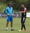 Por decisión técnica, Goma no estuvo en el duelo de local ante Emelec. Ahora reaparecerá contra River. FOTO juan a. sánchez