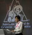 El gerente de la Federación Nacional de Cafeteros, Roberto Vélez, instala hoy en Bogotá el congreso anual del gremio. Foto: Jaime Pérez