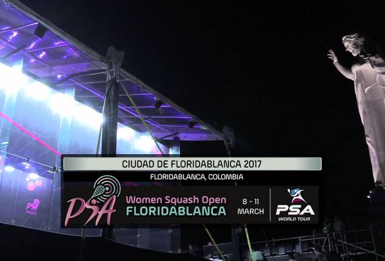 Imagen nocturna del escenario donde se realizó en torneo en Floridablanca, Santander. FOTO PSA