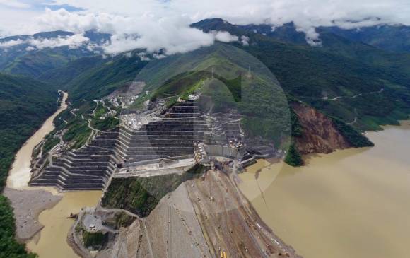 El proyecto hidroeléctrico suplirá hasta el 17 % de la demanda energética de Colombia. FOTO: JUAN DAVID ÚSUGA