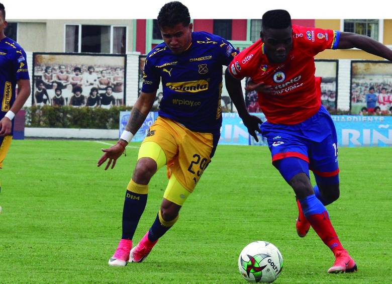 El Poderoso no gana por fuera del estadio Atanasio Girardot desde el 28 de febrero, cuando superó por 1-0 a Rionegro Águilas en el estadio Alberto Grisales. FOTO Colprensa 