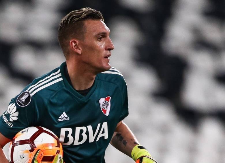 Franco Aramni es el mejor de Suramérica según la votación en Conmebol. FOTO CORTESÍA RIVER 