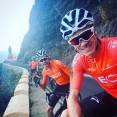 Froome, feliz en los entrenamientos. La próxima semana estará en la Ruta de Occitania (Francia). Egan, en duda. FOTO @chrisfroome